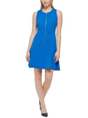 Damen-Reißverschlusskleid, Blau