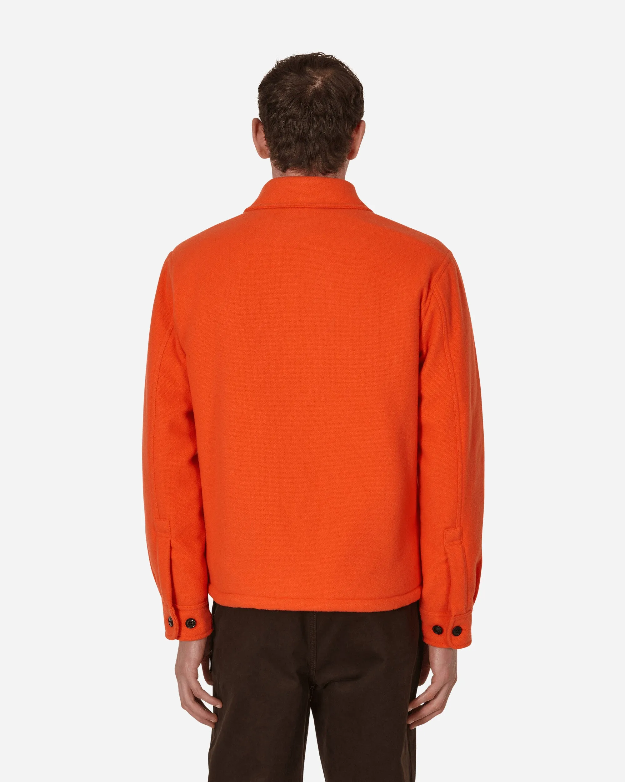 Woolrich Woll-Überhemd Orange