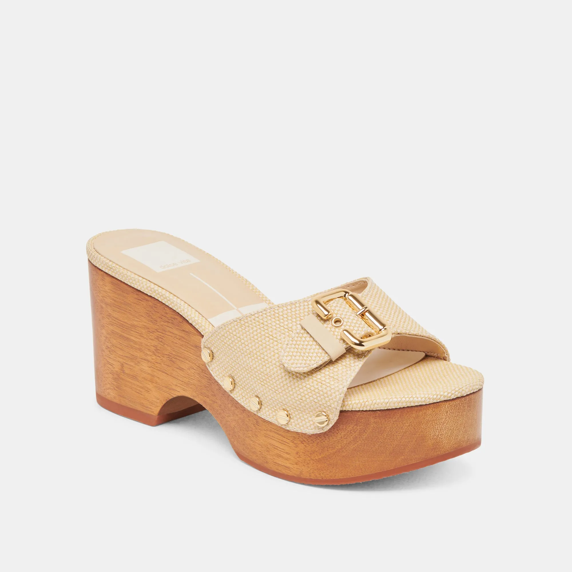 YALAH ABSÄTZE LT NATUR RAFFIA
