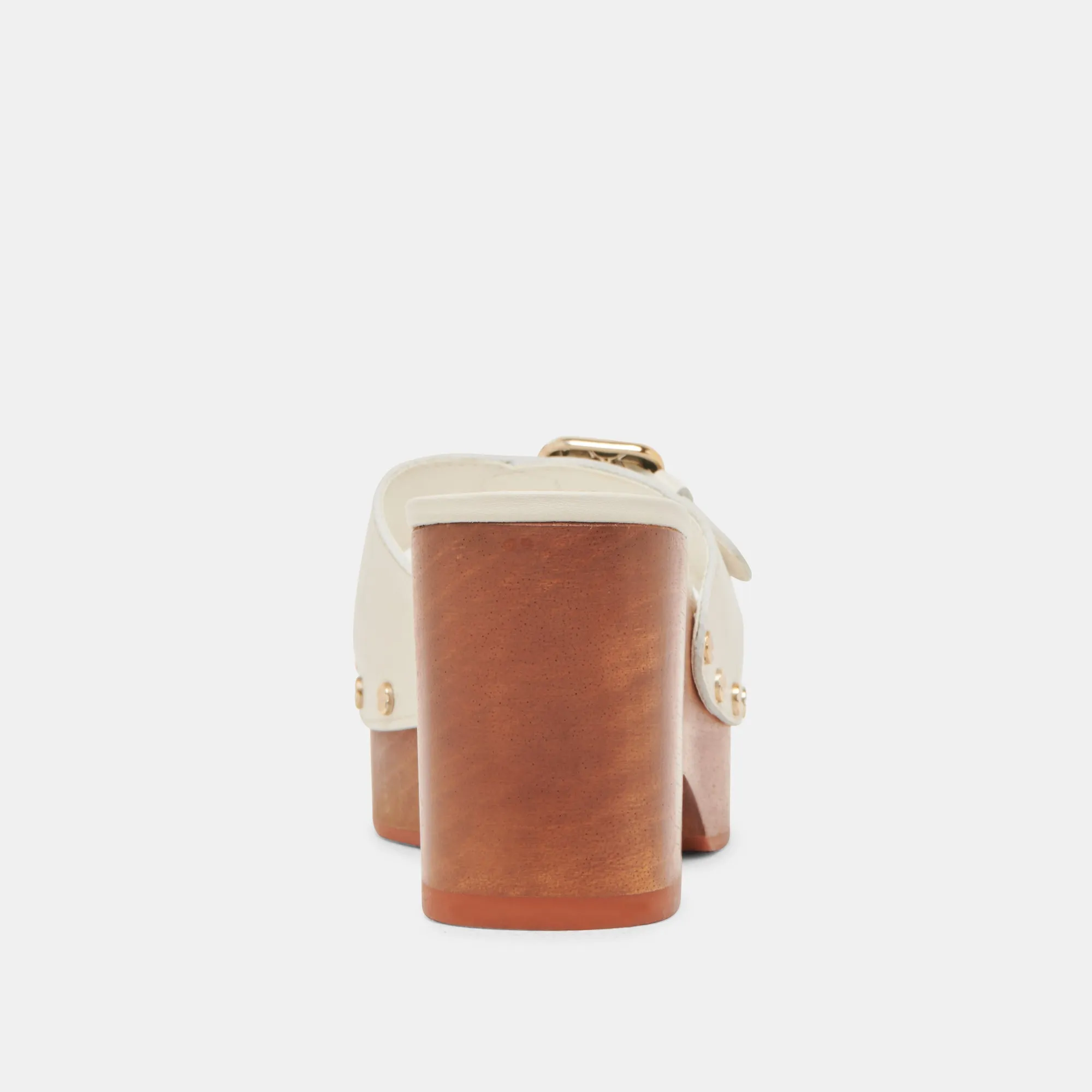 YALAH ABSÄTZE IN OFF-WHITE LEDER