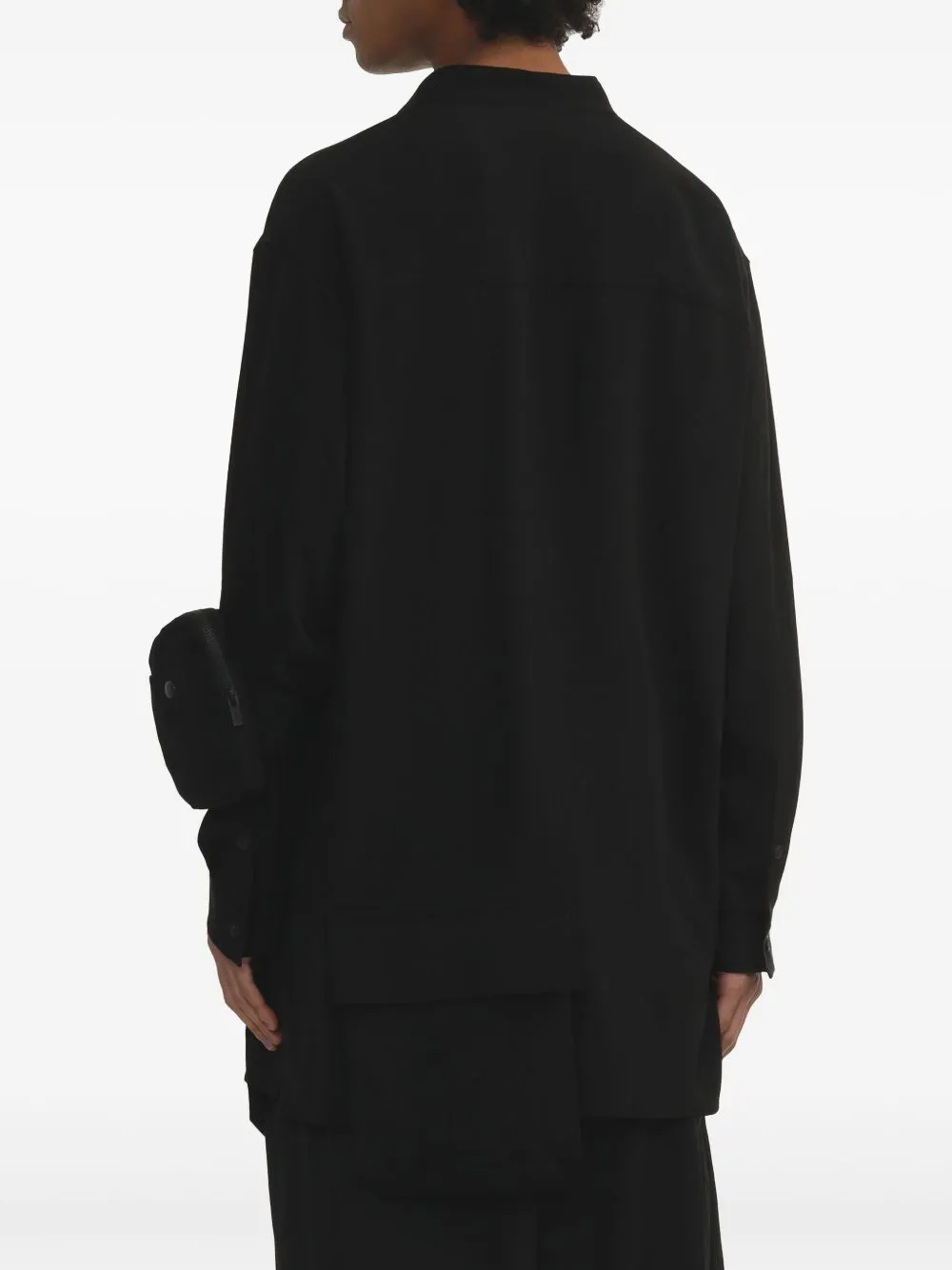 YOHJI YAMAMOTO POUR HOMME - Herren Stehkragenmantel Bekleidung_yohji-yamamoto