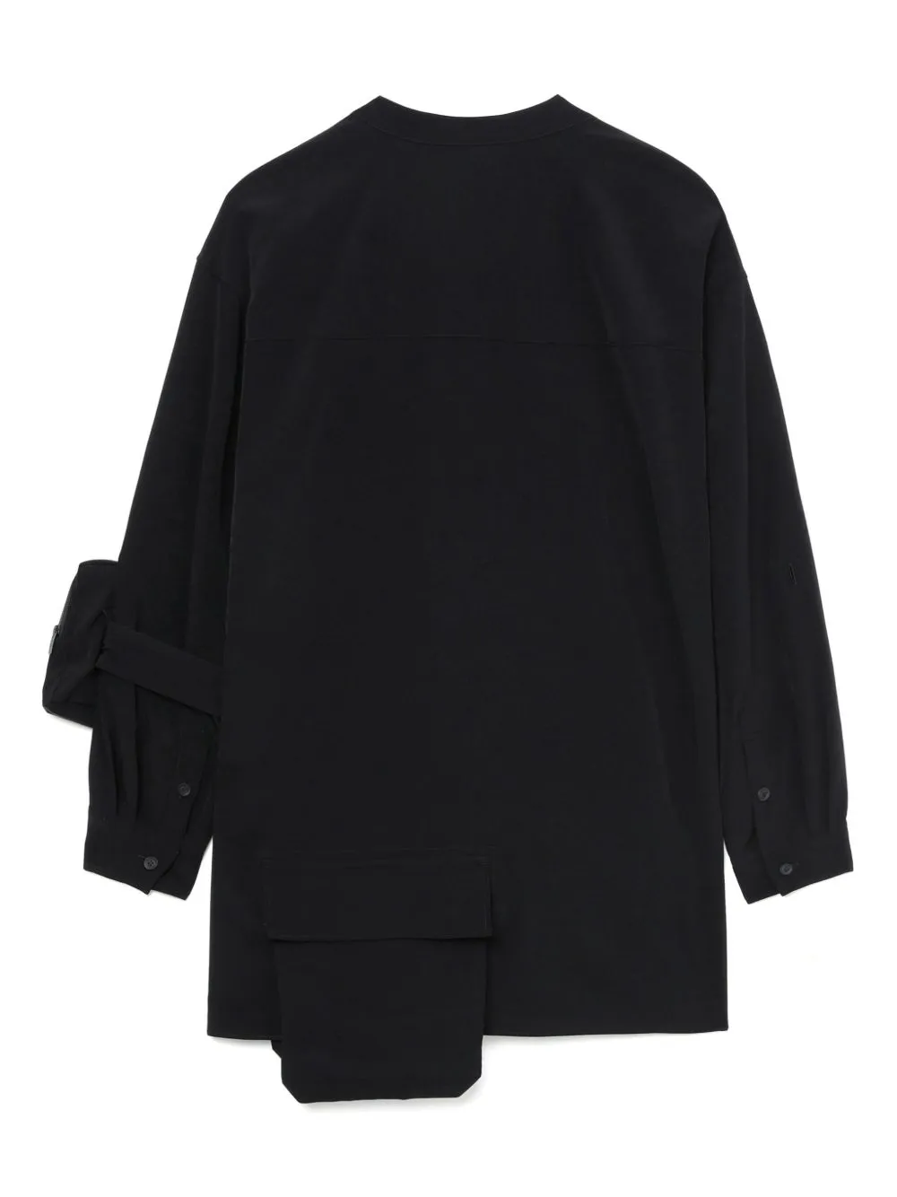 YOHJI YAMAMOTO POUR HOMME - Herren Stehkragenmantel Bekleidung_yohji-yamamoto