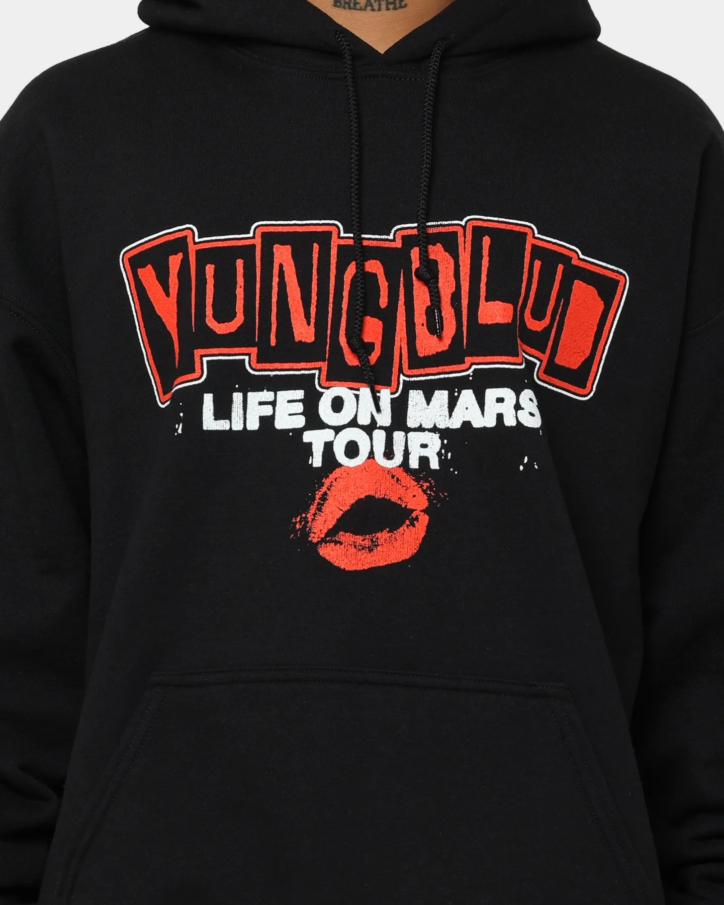 YUNGBLUD Life On Mars Kapuzenpullover Schwarz