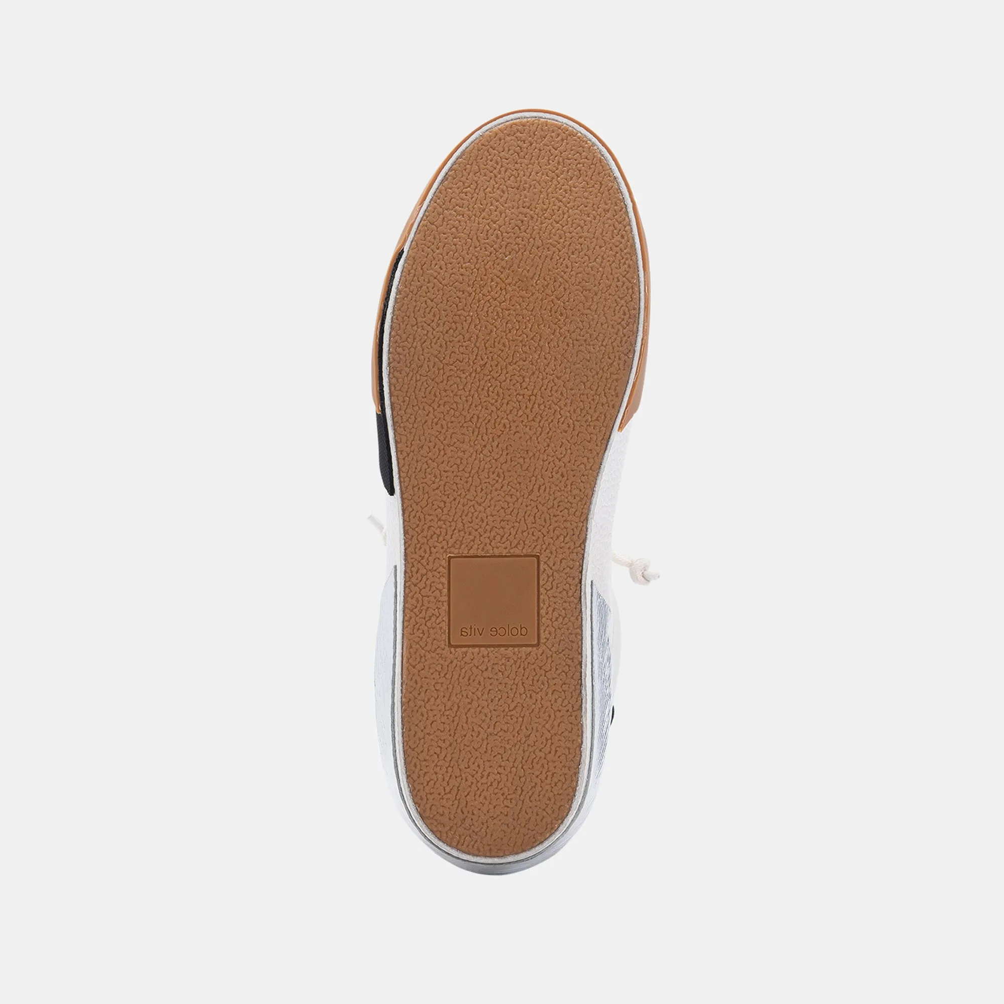 ZINA WEITE SNEAKER WEIß SCHWARZ LEDER